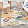image:imageNourison Home Suncoast Multicolor 53 x 73 Area Rug  Easy Clean Non Shedding Bed Room Living Room Dining Room Kitchen 5 x 7Multi Color