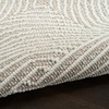 image:imageNourison Home Textured Home Beige Ivory 53 x 7 Area Rug  Easy Clean Non Shedding Bed Room Living Room Dining Room Kitchen 5 x 7Beige Ivory
