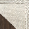 image:imageNourison Home Textured Home Beige Ivory 53 x 7 Area Rug  Easy Clean Non Shedding Bed Room Living Room Dining Room Kitchen 5 x 7Beige Ivory