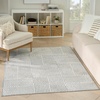 image:imageNourison Home Textured Home Beige Ivory 53 x 7 Area Rug  Easy Clean Non Shedding Bed Room Living Room Dining Room Kitchen 5 x 7Charcoal Ivory