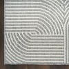 image:imageNourison Home Textured Home Beige Ivory 53 x 7 Area Rug  Easy Clean Non Shedding Bed Room Living Room Dining Room Kitchen 5 x 7Charcoal Ivory