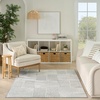image:imageNourison Home Textured Home Beige Ivory 53 x 7 Area Rug  Easy Clean Non Shedding Bed Room Living Room Dining Room Kitchen 5 x 7Charcoal Ivory