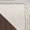 image:imageNourison Home Textured Home Beige Ivory 53 x 7 Area Rug  Easy Clean Non Shedding Bed Room Living Room Dining Room Kitchen 5 x 7Grey Ivory