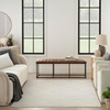 image:imageNourison Home Textured Home Beige Ivory 53 x 7 Area Rug  Easy Clean Non Shedding Bed Room Living Room Dining Room Kitchen 5 x 7Ivory