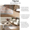 image:imageNourison Home Textured Home Beige Ivory 53 x 7 Area Rug  Easy Clean Non Shedding Bed Room Living Room Dining Room Kitchen 5 x 7Ivory
