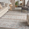 image:imageNourison Home Thalia Grey Multicolor 6 x 9 Area Rug  Easy Clean Non Shedding Bed Room Living Room Dining Room Kitchen 6 x 9Grey Multicolor