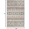 image:imageNourison Home Thalia Grey Multicolor 6 x 9 Area Rug  Easy Clean Non Shedding Bed Room Living Room Dining Room Kitchen 6 x 9Grey Multicolor
