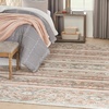 image:imageNourison Home Thalia Grey Multicolor 6 x 9 Area Rug  Easy Clean Non Shedding Bed Room Living Room Dining Room Kitchen 6 x 9Ivory Multicolor