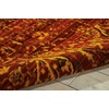 image:imageNourison Home Timeless Traditional Scarlet 79 x 99 Area Rug Easy Clean Non Shedding Bed Room Living Room Dining Room Kitchen 79X99