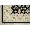 image:imageNourison Home Traditional Empire Bohemian Silver 23 x 8 Area rug Easy Clean Non Shedding Bed Room Living Room Dining Room Kitchen 2x8Black