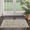 image:imageNourison Home Traditional Home Traditional Grey 26 x 46 Area Rug Easy Cleaning Non Shedding Bed Room Living Room Dining Room Kitchen 3x5Grey