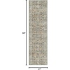 image:imageNourison Home Traditional Home Traditional Grey 26 x 46 Area Rug Easy Cleaning Non Shedding Bed Room Living Room Dining Room Kitchen 3x5Grey