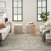 image:imageNourison Home Traditional Home Traditional Grey 26 x 46 Area Rug Easy Cleaning Non Shedding Bed Room Living Room Dining Room Kitchen 3x5Grey