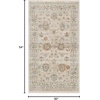 image:imageNourison Home Traditional Home Traditional Grey 26 x 46 Area Rug Easy Cleaning Non Shedding Bed Room Living Room Dining Room Kitchen 3x5Ivory Beige