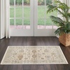 image:imageNourison Home Traditional Home Traditional Grey 26 x 46 Area Rug Easy Cleaning Non Shedding Bed Room Living Room Dining Room Kitchen 3x5Ivory Beige
