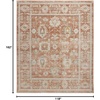 image:imageNourison Home Traditional Home Traditional Grey 26 x 46 Area Rug Easy Cleaning Non Shedding Bed Room Living Room Dining Room Kitchen 3x5Terracotta