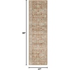 image:imageNourison Home Traditional Home Traditional Grey 26 x 46 Area Rug Easy Cleaning Non Shedding Bed Room Living Room Dining Room Kitchen 3x5Terracotta