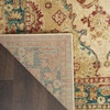 image:imageNourison Home Traditional Vintage Center Medallion IvoryTeal 22 x 76 Area Rug Easy Cleaning Non Shedding Bed Room Living Room Dining Room Kitchen 2x8IvoryTeal