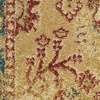 image:imageNourison Home Traditional Vintage Center Medallion IvoryTeal 22 x 76 Area Rug Easy Cleaning Non Shedding Bed Room Living Room Dining Room Kitchen 2x8IvoryTeal
