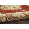 image:imageNourison Home Traditional Vintage Center Medallion Red 8 x 11 Area Rug Easy Cleaning Non Shedding Bed Room Living Room Dining Room Kitchen 8x11Red