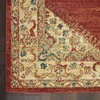 image:imageNourison Home Traditional Vintage Center Medallion Red 8 x 11 Area Rug Easy Cleaning Non Shedding Bed Room Living Room Dining Room Kitchen 8x11Red