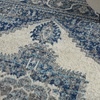 image:imageNourison Home Traditional Vintage Traditional Ivory Blue 53 x 73 Area Rug Easy Clean Non Shedding Bed Room Living Room Dining Room Kitchen 5x7Ivory Blue