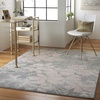 image:imageNourison Home Tranquil Grey Pink 8 x 10 Area Rug  Easy Clean Non Shedding Bed Room Living Room Dining Room Kitchen 8 x 10GreyPink
