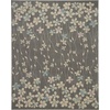 image:imageNourison Home Tranquil Ivory 810 x 1110 Area Rug  Easy Clean Non Shedding Bed Room Living Room Dining Room Kitchen 9 x 12GreyBeige