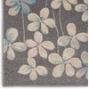 image:imageNourison Home Tranquil Ivory 810 x 1110 Area Rug  Easy Clean Non Shedding Bed Room Living Room Dining Room Kitchen 9 x 12GreyBeige