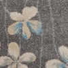 image:imageNourison Home Tranquil Ivory 810 x 1110 Area Rug  Easy Clean Non Shedding Bed Room Living Room Dining Room Kitchen 9 x 12GreyBeige