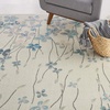 image:imageNourison Home Tranquil Ivory 810 x 1110 Area Rug  Easy Clean Non Shedding Bed Room Living Room Dining Room Kitchen 9 x 12Ivory