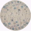 image:imageNourison Home Tranquil Ivory 810 x 1110 Area Rug  Easy Clean Non Shedding Bed Room Living Room Dining Room Kitchen 9 x 12Ivory