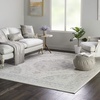 image:imageNourison Home Tranquil IvoryGrey 8 x 10 Area Rug  Easy Clean Non Shedding Bed Room Living Room Dining Room Kitchen 8 x 10IvoryGrey
