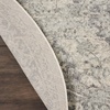image:imageNourison Home Tranquil IvoryGrey 8 x 10 Area Rug  Easy Clean Non Shedding Bed Room Living Room Dining Room Kitchen 8 x 10IvoryGrey