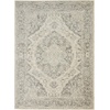 image:imageNourison Home Tranquil IvoryGrey 8 x 10 Area Rug  Easy Clean Non Shedding Bed Room Living Room Dining Room Kitchen 8 x 10IvoryGrey