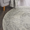 image:imageNourison Home Tranquil IvoryGrey 8 x 10 Area Rug  Easy Clean Non Shedding Bed Room Living Room Dining Room Kitchen 8 x 10IvoryGrey