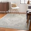 image:imageNourison Home Tranquil IvoryGrey 8 x 10 Area Rug  Easy Clean Non Shedding Bed Room Living Room Dining Room Kitchen 8 x 10IvoryGrey