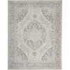 image:imageNourison Home Tranquil IvoryGrey 8 x 10 Area Rug  Easy Clean Non Shedding Bed Room Living Room Dining Room Kitchen 8 x 10IvoryGrey