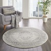 image:imageNourison Home Tranquil IvoryGrey 8 x 10 Area Rug  Easy Clean Non Shedding Bed Room Living Room Dining Room Kitchen 8 x 10IvoryGrey