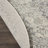 image:imageNourison Home Tranquil IvoryGrey 8 x 10 Area Rug  Easy Clean Non Shedding Bed Room Living Room Dining Room Kitchen 8 x 10IvoryGrey