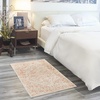 image:imageNourison Home Tranquil IvoryGrey 8 x 10 Area Rug  Easy Clean Non Shedding Bed Room Living Room Dining Room Kitchen 8 x 10IvoryPink