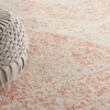 image:imageNourison Home Tranquil IvoryGrey 8 x 10 Area Rug  Easy Clean Non Shedding Bed Room Living Room Dining Room Kitchen 8 x 10IvoryPink