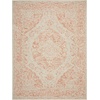 image:imageNourison Home Tranquil IvoryGrey 8 x 10 Area Rug  Easy Clean Non Shedding Bed Room Living Room Dining Room Kitchen 8 x 10IvoryPink