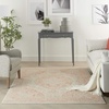 image:imageNourison Home Tranquil IvoryGrey 8 x 10 Area Rug  Easy Clean Non Shedding Bed Room Living Room Dining Room Kitchen 8 x 10IvoryPink
