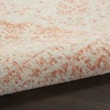 image:imageNourison Home Tranquil IvoryGrey 8 x 10 Area Rug  Easy Clean Non Shedding Bed Room Living Room Dining Room Kitchen 8 x 10IvoryPink