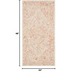 image:imageNourison Home Tranquil IvoryGrey 8 x 10 Area Rug  Easy Clean Non Shedding Bed Room Living Room Dining Room Kitchen 8 x 10IvoryPink