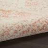 image:imageNourison Home Tranquil IvoryGrey 8 x 10 Area Rug  Easy Clean Non Shedding Bed Room Living Room Dining Room Kitchen 8 x 10IvoryPink