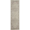 image:imageNourison Home Tranquil IvoryLight Blue 8 x 10 Area Rug  Easy Clean Non Shedding Bed Room Living Room Dining Room Kitchen 8 x 10Ivory Pink