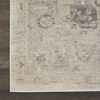 image:imageNourison Home Tranquil IvoryLight Blue 8 x 10 Area Rug  Easy Clean Non Shedding Bed Room Living Room Dining Room Kitchen 8 x 10Ivory Pink