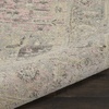 image:imageNourison Home Tranquil IvoryLight Blue 8 x 10 Area Rug  Easy Clean Non Shedding Bed Room Living Room Dining Room Kitchen 8 x 10Ivory Pink